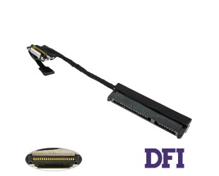 Шлейф жесткого диска HDD/SSD для ноутбука DELL (Latitude: E5550), (DC02C007700)
