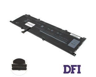 Батарея для ноутбука DELL 8N0T7 (XPS 15 9575, Precision 5530 2-in-1) 11.4V 6254mAh 75Wh Black