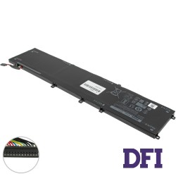 Оригінальна батарея для ноутбука DELL GPM03 (XPS 15 9550 (ВЕРСІЯ 2), 9560, 9570) 11.4V 8333mAh 97Wh Black