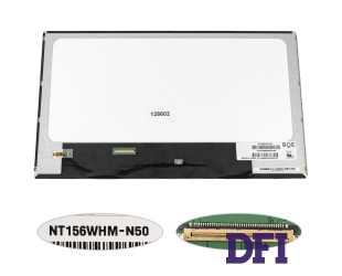 УЦЕНКА!  Матрица 15.6 NT156WHM-N50 (100% NEW) (1366*768, 40pin, LED, NORMAL, глянцевая, разъем слева внизу) для ноутбука