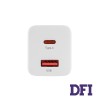 Зарядное устройство Baseus Super Si Pro Quick Charger C+U 30W EU White (CCSUPP-E02)