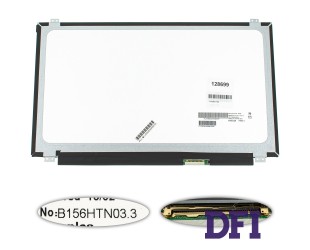 УЦЕНКА! Матрица 15.6 B156HTN03.3 (1920*1080, 40pin, LED, SLIM(вертикальные ушки), матовая, разъем справа внизу) для ноутбука