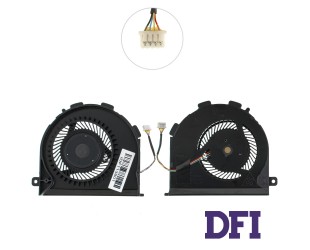 УЦІНКА! ЛОМ ВУШКА! Вентилятор для ноутбука DELL LATITUDE E5450, DC 5V 0.38A, 4pin (Кулер)