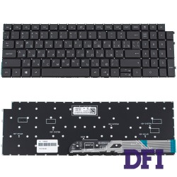 Клавиатура для ноутбука DELL (Vostro: 3510, 3520) rus, black, без фрейма