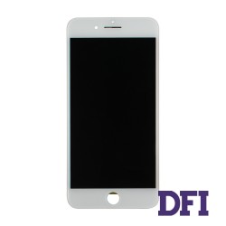 Дисплей для смартфона (телефону) Apple iPhone 8 Plus, white (у зборі з тачскріном)(з рамкою)(Renew ORIGINAL)