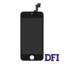 Дисплей для смартфона (телефону) Apple iPhone 5S, SE, black (у зборі з тачскріном)(з рамкою)(Renew ORIGINAL)