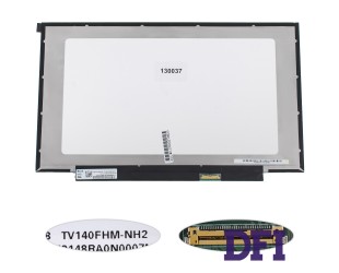 УЦЕНКА! Матрица 14.0 TV140FHM-NH2 (1920*1080, 30pin(eDP, IPS, 250cd/m2, 16.7M, 45% NTSC), LED, SLIM (без планок и ушек), матовая, разъем справа внизу, дп=220мм, (narrow border)) для ноутбука