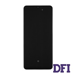 Дисплей для смартфона (телефону) Samsung Galaxy A31 (2020), SM-A315, black (у зборі з тачскріном)(з рамкою)(Service Original)