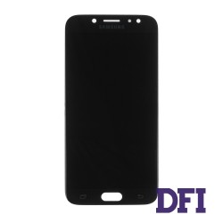Дисплей для смартфона (телефона) Samsung Galaxy J7 (2017), SM-J730, black (в сборе с тачскрином)(без рамки)(Service Original)