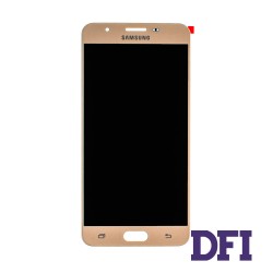Дисплей для смартфона (телефону) Samsung Galaxy Prime J7 (2016), SM-G610, gold (У зборі з тачскріном)(без рамки)(Service Original)