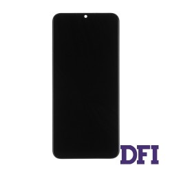 Дисплей для смартфона (телефону) Samsung Galaxy A02S, F02s (2020), SM-A025F, Black (у зборі з тачскріном)(з рамкою)(Service Original)