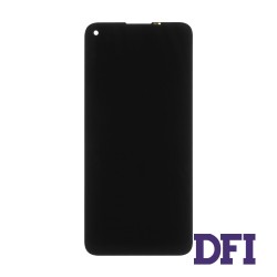 Дисплей для смартфона (телефону) Samsung Galaxy A11, M11 (2020), SM-A115, SM-M115, black (У зборі з тачскріном)(без рамки)(Service Original)
