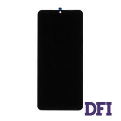 Дисплей для смартфона (телефону) Samsung Galaxy A12, A02 4G (2020), SM-A125, SM-A127, black (У зборі з тачскріном)(без рамки)(Service Original)
