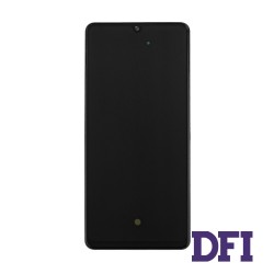 Дисплей для смартфона (телефону) Samsung Galaxy A42, M42 5G (2020), SM-A426, SM-M426, black (у зборі з тачскріном)(з рамкою)(Service Original)
