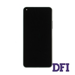 Дисплей для смартфона (телефону) Xiaomi 11 Lite 5G NE, 11T Lite (2021), black, (у зборі з тачскріном)(з рамкою)(Service Original)