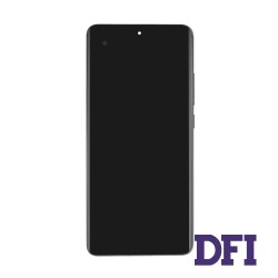 Дисплей для смартфона (телефону) Xiaomi 12 (2022), black, (у зборі з тачскріном)(з рамкою)(Service Original)