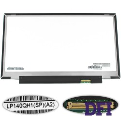 Матрица 14.0  LP140QH1-SPA2 (2560*1440, 40pin(eDP), LED, SLIM (без планок и ушек), матовая, разъем справа внизу) для ноутбука