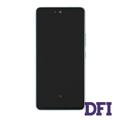 Дисплей для смартфона (телефону) Samsung Galaxy A53 5G (2022), SM-A536, blue (у зборі з тачскріном)(з рамкою)(Service Original)