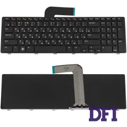 Клавиатура для ноутбука DELL (Inspiron: 5720, 7720, N7110, Vostro: 3750, XPS: L702X) rus, black