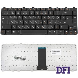 Клавіатура для ноутбука LENOVO (IdeaPad: B460, V460, Y450, Y460, Y550, Y560) rus, black