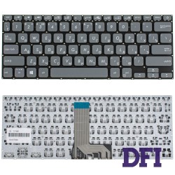Клавиатура для ноутбука ASUS (X409 series) rus, gray, без фрейма