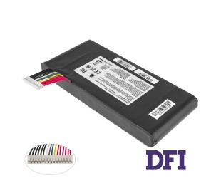 Батарея для ноутбука MSI BTY-L77 (GT72, GT72S, GT80, GT80S, MS-1781, MS-1783) 11.1V 7500mAh Black