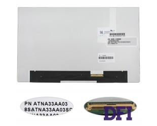 Матрица 13.3 ATNA33AA03 (2880*1800, 40pin(eDP, IPS, DCI-P3 100%), OLED, SLIM(без доп панели), глянец, разъем справа внизу) для ноутбука