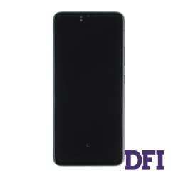 Дисплей для смартфона (телефону) Samsung Galaxy A90 5G (2019), SM-A908, black, (у зборі з тачскріном)(з рамкою)(Service Original)
