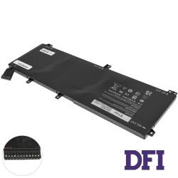 Батарея для ноутбука DELL 245RR (XPS 15 9530 M3800 series) 11.1V 61Wh Black