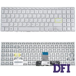 Клавиатура для ноутбука ASUS (X521 series) rus, silver, без фрейма