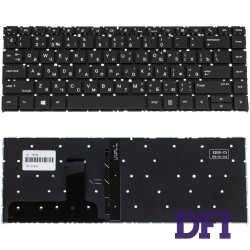 Клавіатура для ноутбука HP (EliteBook: 1040 G4) rus, black, без кадру, підсвічування клавіш