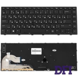 Клавіатура для ноутбука HP (EliteBook: 740 G5,  840 G5) rus, black