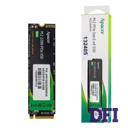 Жесткий диск M.2 2280 SSD  512Gb Apacer Series, AP512GAS2280P4X-1, NVMe, PCI Express 3.0 x4, 3D NAND TLC, зап/чт. - 1500/2100мб/с
