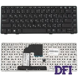 Клавіатура для ноутбука HP (ProBook: 6460b, 6465b) rus, black, без джойстика