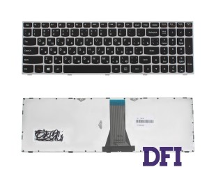 Клавіатура для ноутбука LENOVO (G50-30, G50-45, G50-70, Z50-70, Z50-75, Flex 2-15) rus, silver (оригінал)