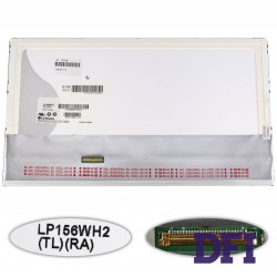 Матриця 15.6 LP156WH2-TLRA (1366*768, 40pin, LED, NORMAL, глянець, роз'єм зліва внизу) для ноутбука (renew)