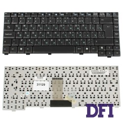 Клавиатура для ноутбука ASUS (A3(L/G), A3000, A6, A6000, A9, A9000, G1, Z81, Z91), rus, black, шлейф прямо
