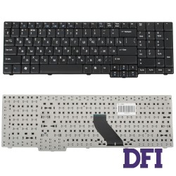 Клавиатура для ноутбука ACER (AS: 6530, 6930, 7000, 9300, TM: 5100, 7320, EX: 5235, 7220, eMachines E528), rus, black