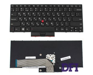 Клавіатура для ноутбука LENOVO (Edge: 14, 15, E40, E50) rus, black
