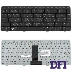 Клавиатура для ноутбука HP (Compaq: 540, 550, 6520, 6520S, 6720, 6720S) rus, black