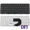 Клавиатура для ноутбука HP (Compaq: 430, 431, 630, 635, 640, 650, 655, СQ43, CQ57, CQ58, Pavilion: G4-1000, G6-1000) rus, black