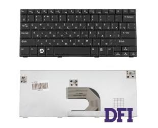 Клавиатура для ноутбука DELL (Inspiron Mini: 1012, 1018), rus, black