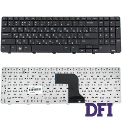 Клавиатура для ноутбука DELL (Inspiron: N5010, M5010), rus, black