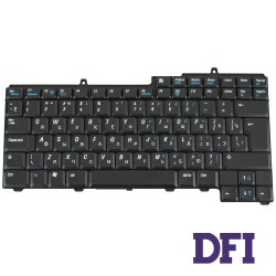 Клавиатура для ноутбука DELL (Inspiron: 1300, B120, B130, Latitude: 120L), rus, black