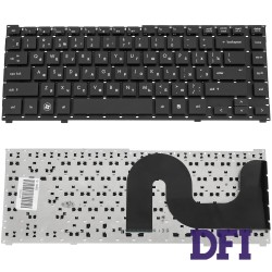 Клавіатура для ноутбука HP (ProBook: 4310s, 4311s) rus, black, без фрейма