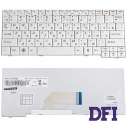 Клавіатура для ноутбука LENOVO (S10-2, S100c), rus, white