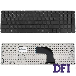 Клавіатура для ноутбука HP (Pavilion: dv7-7000, Envy: m7-1000) rus, black, без фрейма