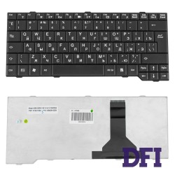 Клавиатура для ноутбука FUJITSU (AM: Pa3515, Pa3553, P5710, Pi3650, Li3710, ES: D9510, V6505, V6545, X9510) rus, black (13.3)