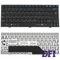 Клавиатура для ноутбука MSI (U135, U160) rus, black