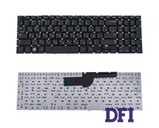 Клавиатура для ноутбука SAMSUNG (NP270, NP300E5V, NP350, NP355, NP550) rus, black, без фрейма